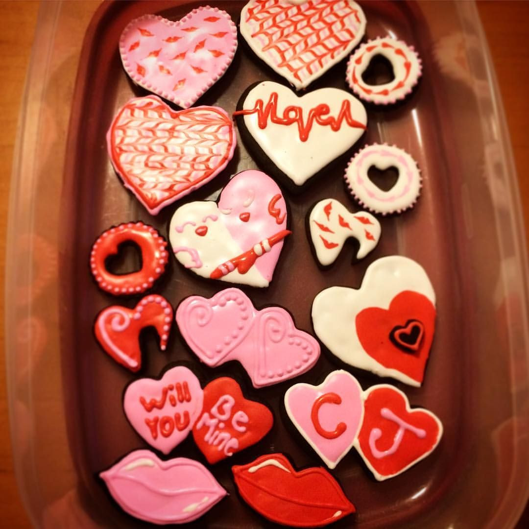 Valentine Cut Out Cookies
 Pin on vday