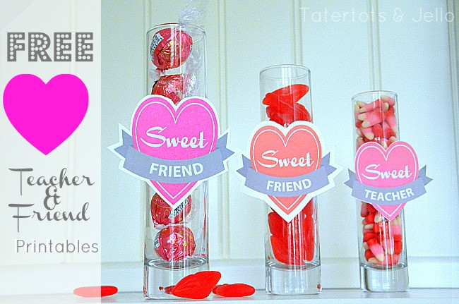 Valentine Day Gift Ideas For Friends
 Free Valentine Printables