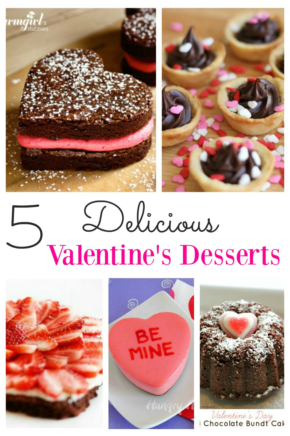 Valentine Desserts Recipes
 Delicious Valentines Desserts