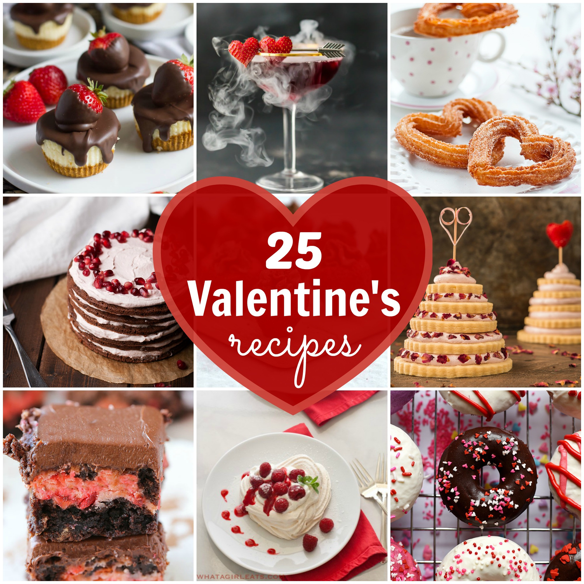 Valentine Desserts Recipes
 25 Valentine s Day Dessert And Cocktail Recipes