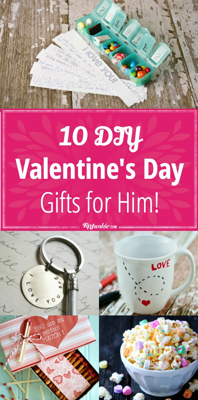 Valentine For Him Gift Ideas
 10 DIY Valentine’s Day Gifts for Him – Tip Junkie