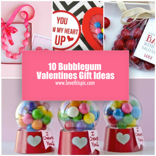 Valentine Gag Gift Ideas
 10 Bubblegum Valentines Gift Ideas