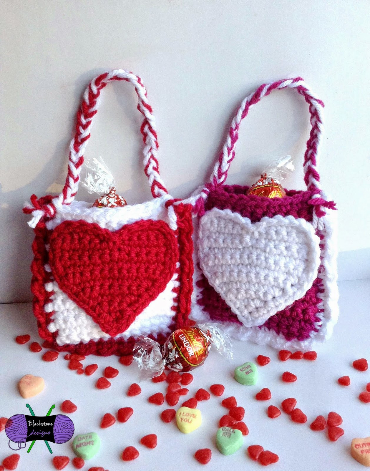 Valentine Gift Bags Ideas
 Crochet AF Valentine Gift Bags and more