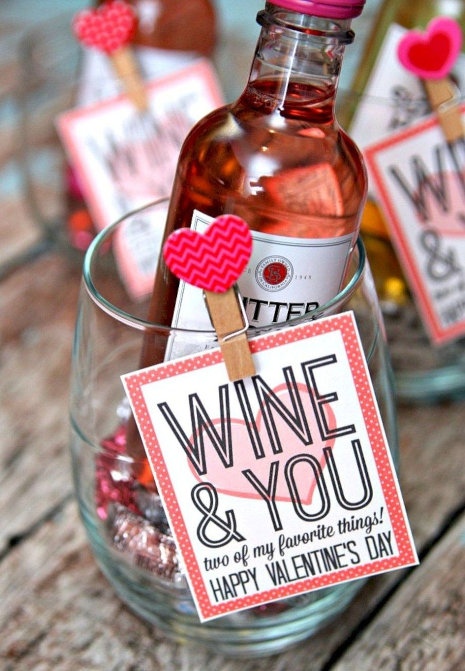 Valentine Gift Boxes Ideas
 Diy wine t baskets 51