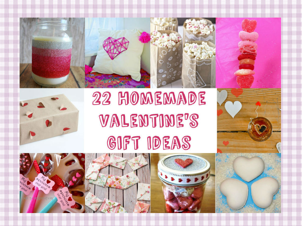 Valentine Gift Ideas
 22 Homemade Valentine s Gift Ideas