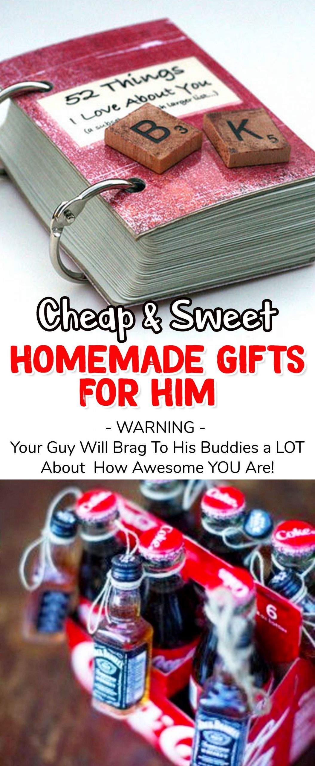 Valentine Gift Ideas For Boyfriend Diy
 Homemade Gift Ideas For Him 26 Romantic DIY Gifts To