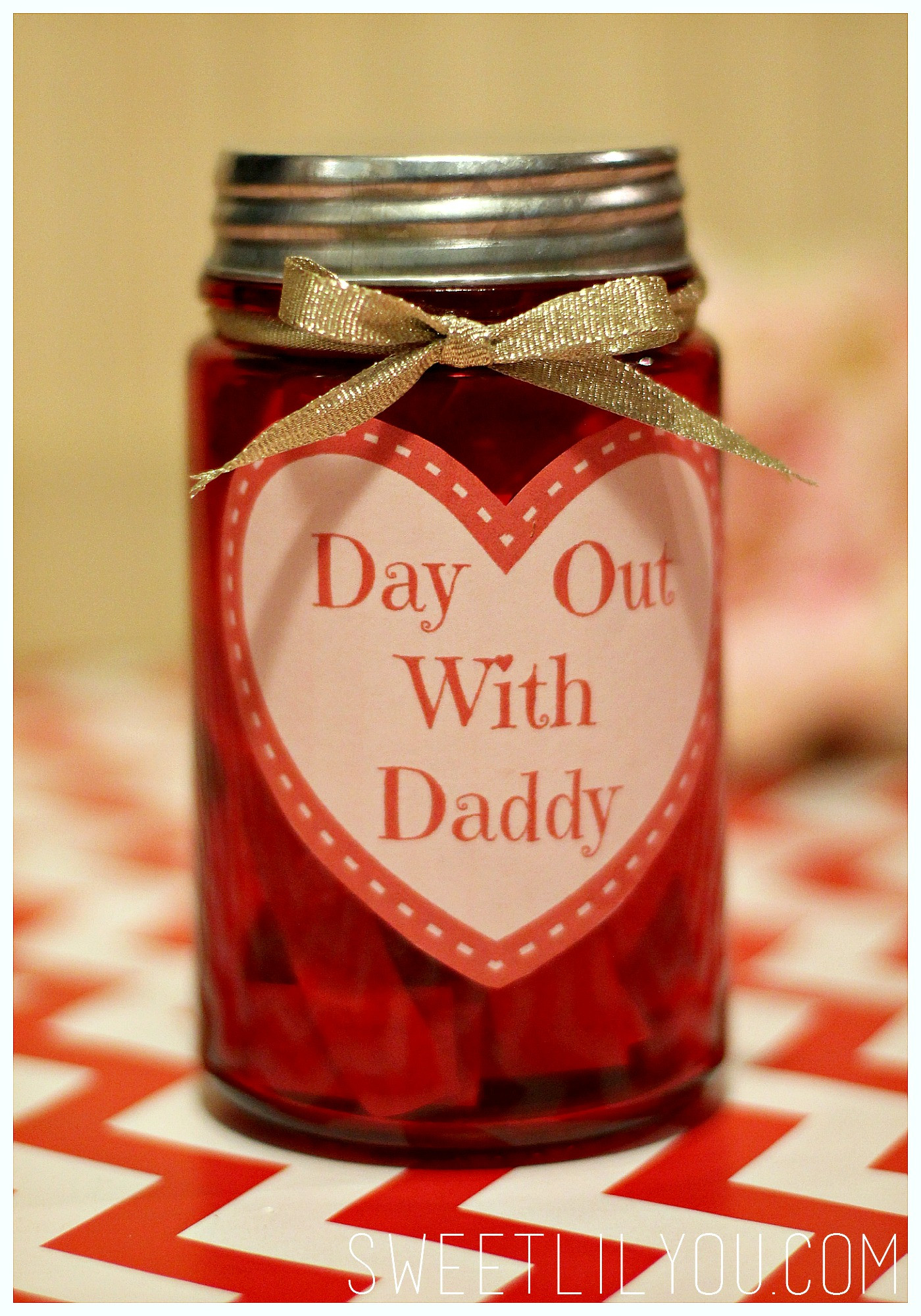 Valentine Gift Ideas for Daddy Luxury Day Out with Daddy Jar Valentine S Day Gift for Dad