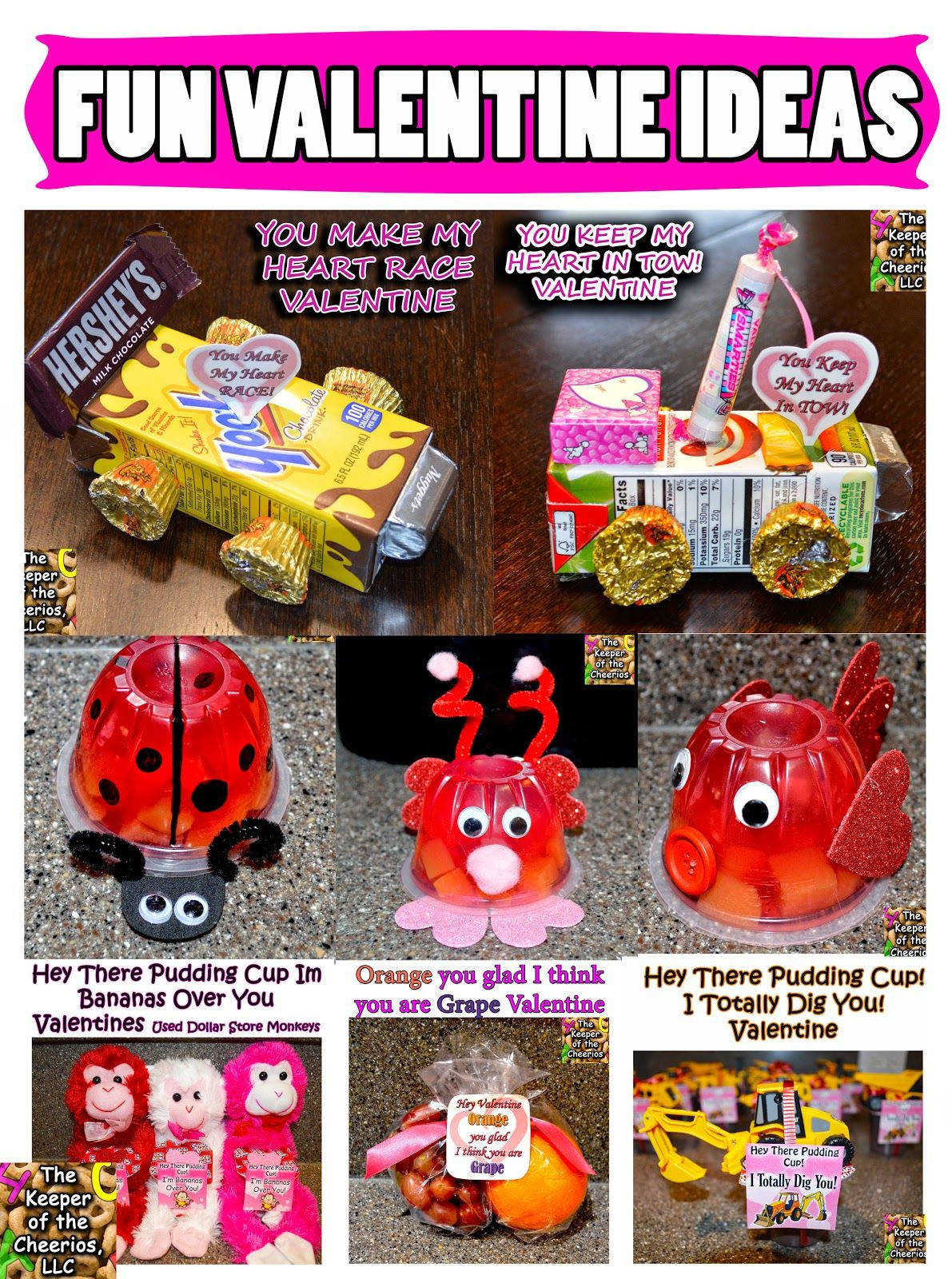 Valentine Gift Ideas For High School Girlfriend
 The Keeper of the Cheerios VALENTINE IDEAS