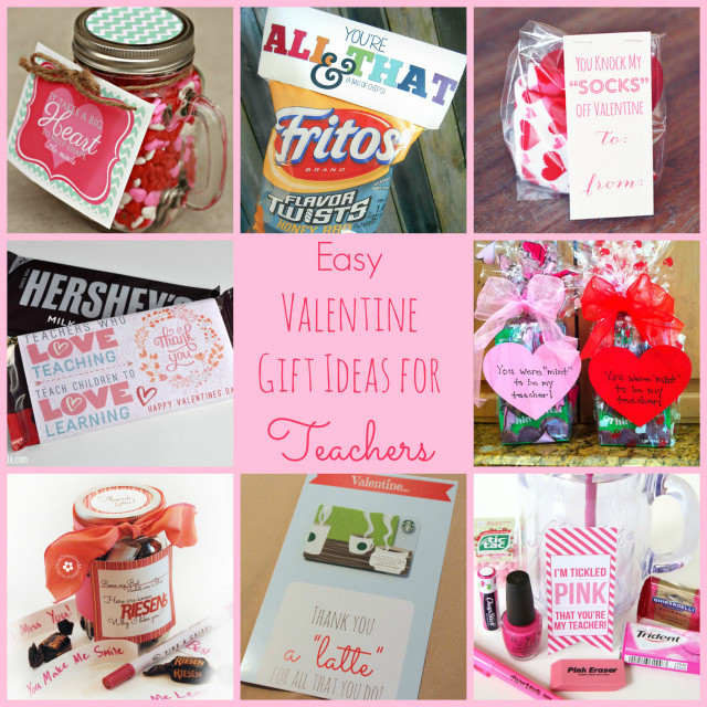 Valentine Gift Ideas For School
 Easy Valentine Gift Ideas for the Teacher Happy Home Fairy
