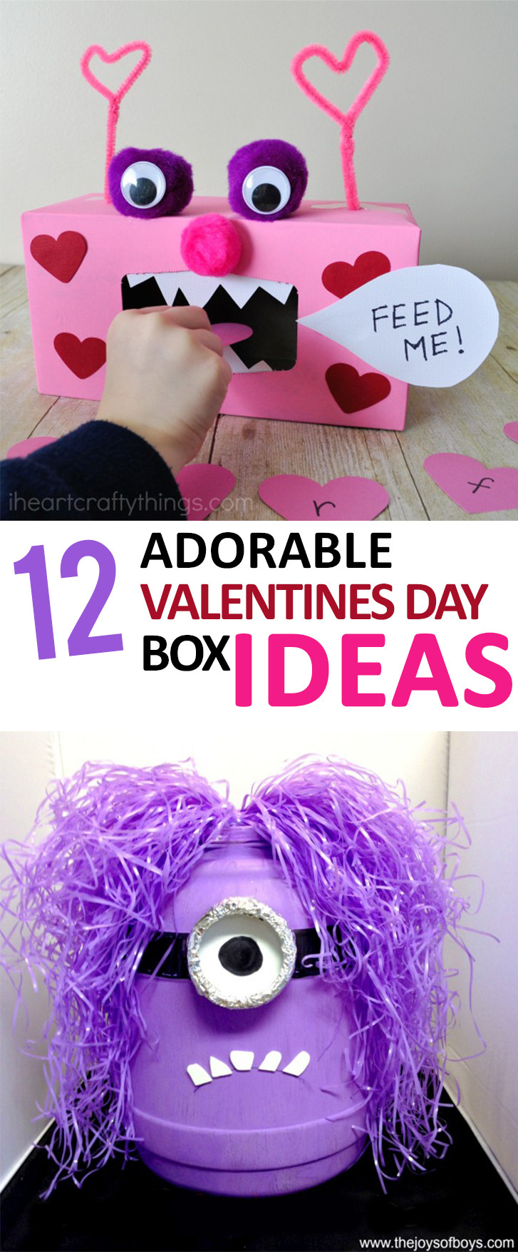 Valentine Gift Ideas For School
 12 Adorable Valentines Day Box Ideas
