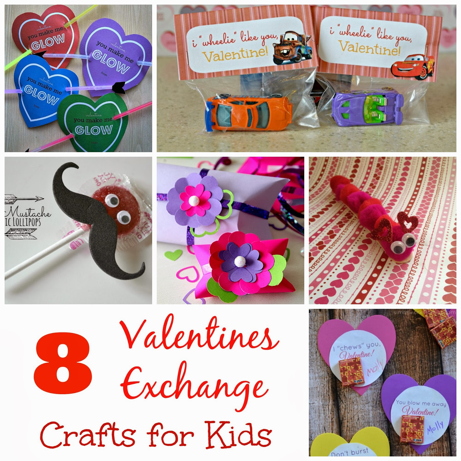 Valentine Gift Ideas For School
 8 Valentines Exchange Crafts for Kids Outnumbered 3 to 1