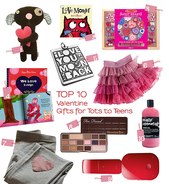 Valentine Gift Ideas For Teens
 Top 10 Thursdays Valentine Gifts for Tots to Teens