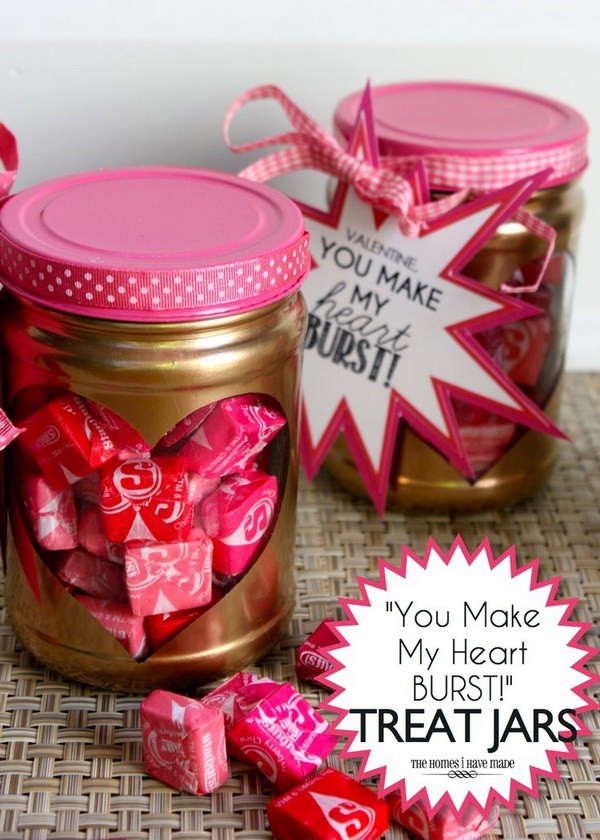 Valentine Gift Ideas For The Office
 55 DIY Mason Jar Gift Ideas for Valentine s Day 2017