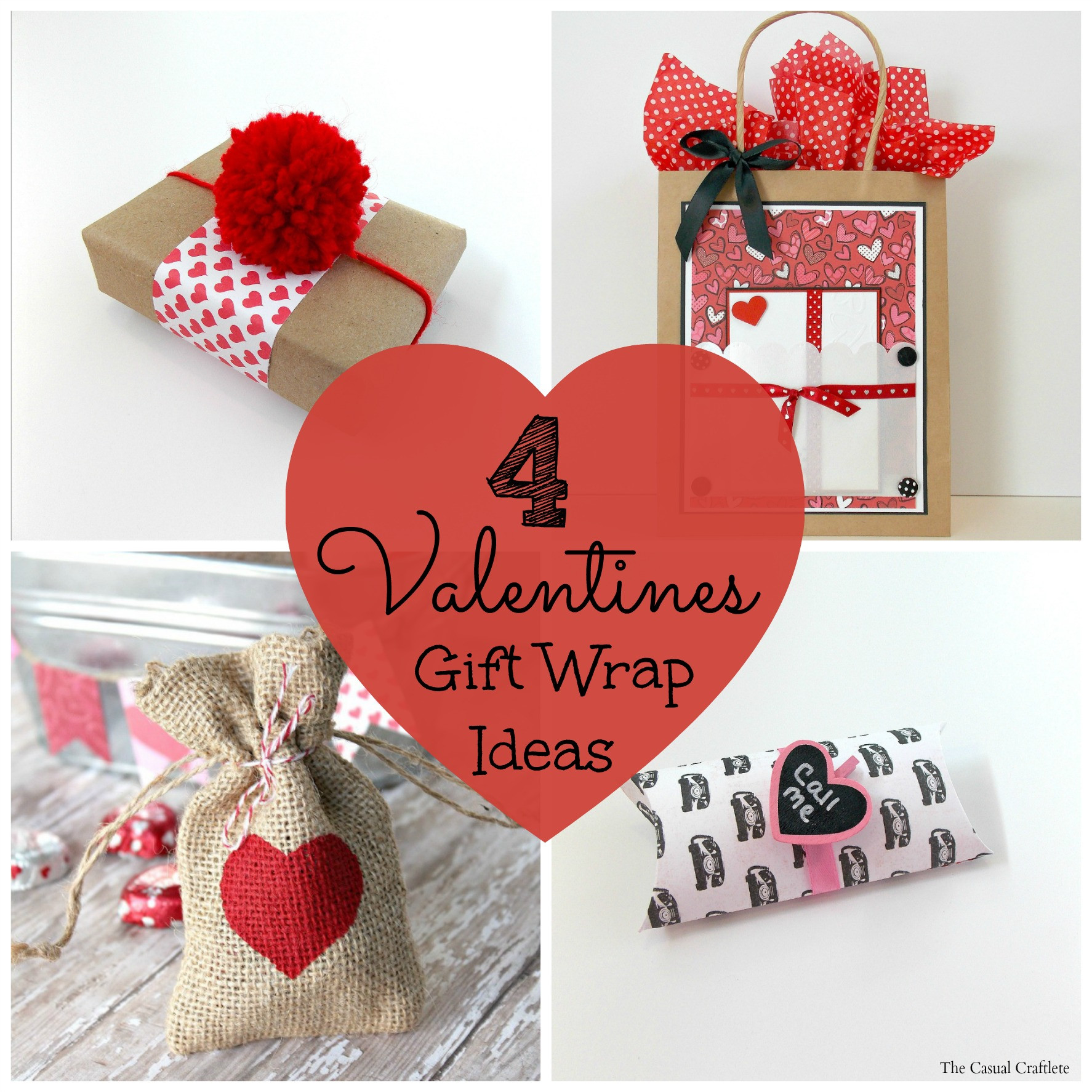 Valentine Gift Wrapping Ideas Lovely 4 Valentines Gift Wrap Ideas Purely Katie