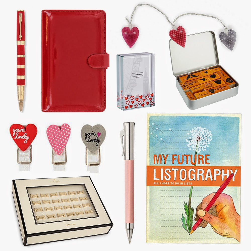 Valentine Office Gift Ideas
 Valentines Day Gift Ideas For the Stationery Addict in