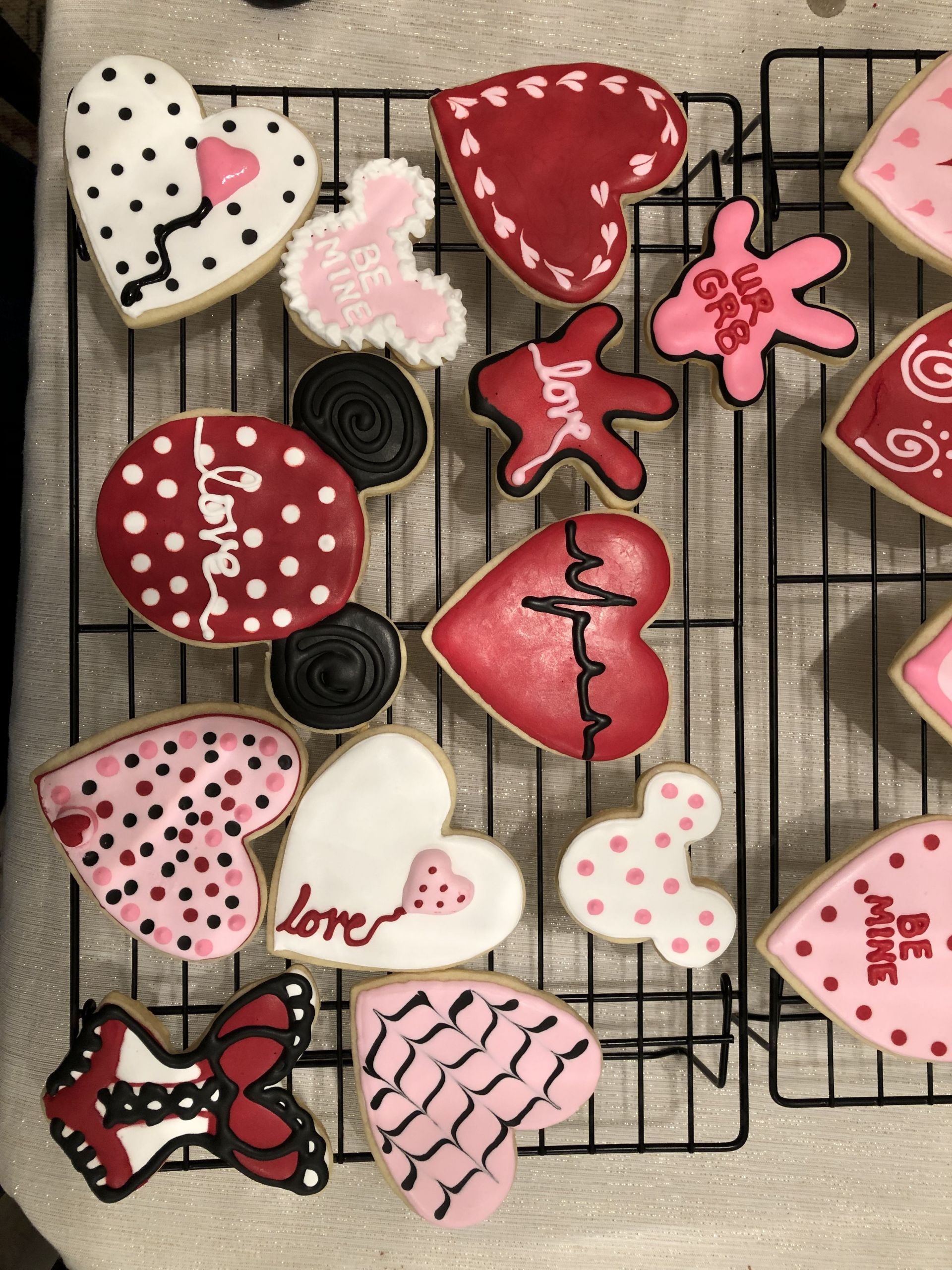 Valentine Sugar Cookies Decorating Ideas
 Pin by Hope on Cookie ideas
