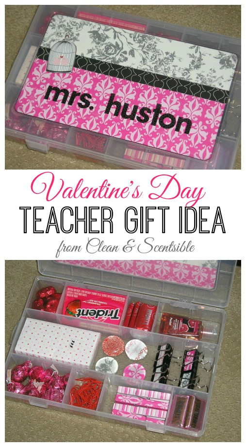Valentine Teacher Gift Ideas
 Valentine s Day Teacher Gift Clean and Scentsible