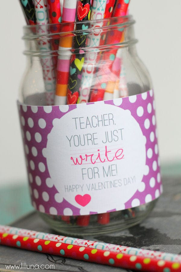 Valentine Teacher Gift Ideas
 Valentines Teacher Gift