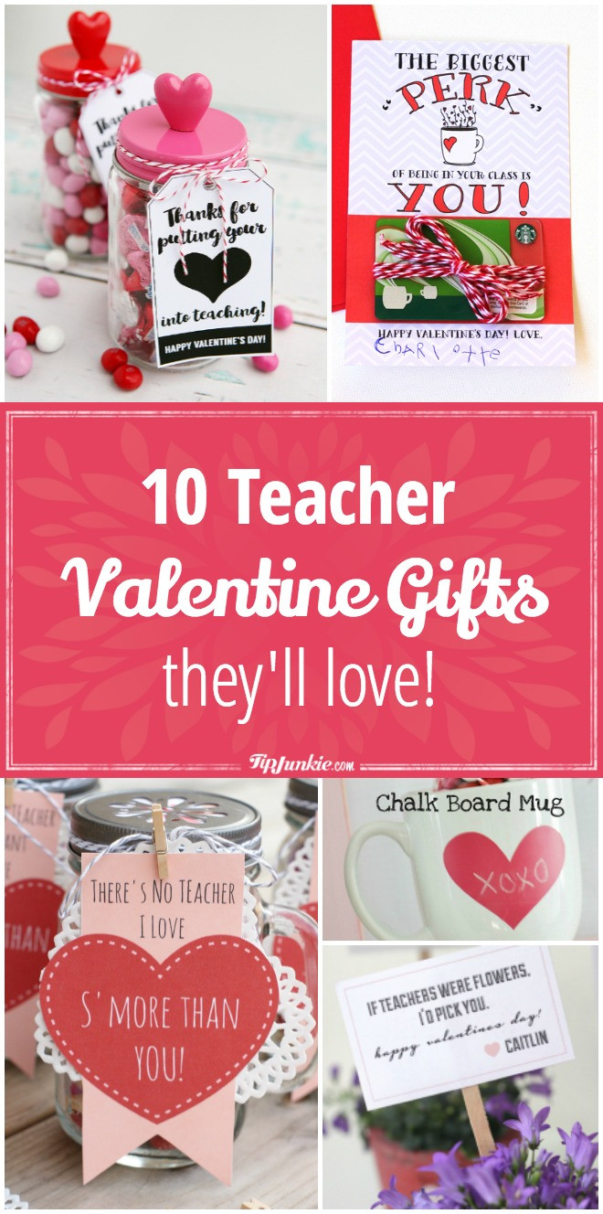 Valentine Teacher Gift Ideas
 10 Teacher Valentine Gifts They’ll Love – Tip Junkie