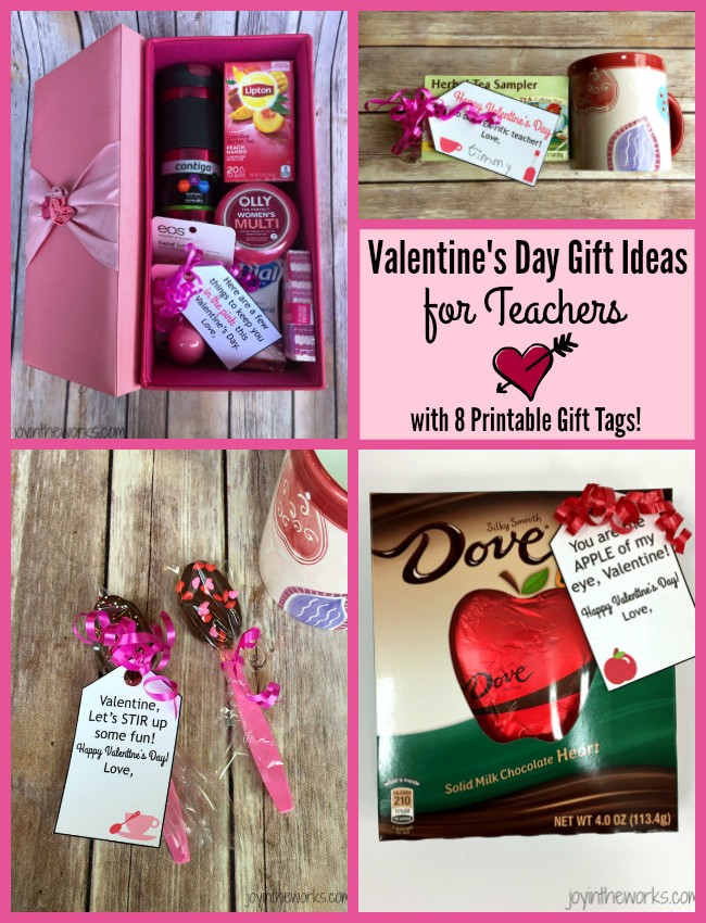 Valentine Teacher Gift Ideas
 Valentine s Day Gift Ideas for Teachers Joy in the Works