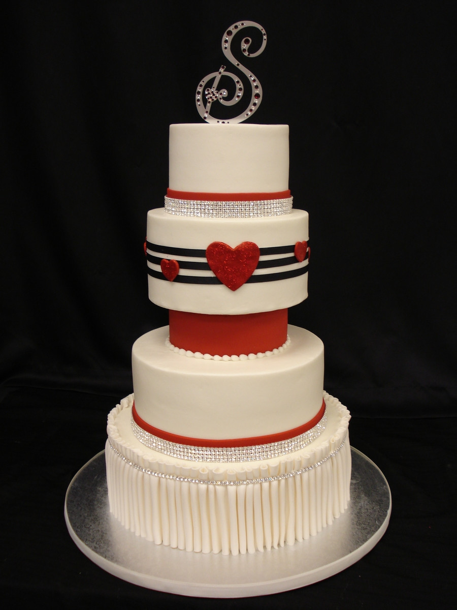 Valentine Wedding Cakes
 Valentine Wedding CakeCentral