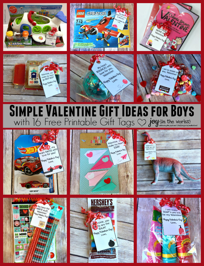 Valentine'S Day Gift Ideas For Boys
 Simple Valentine Gift Ideas for Boys Joy in the Works
