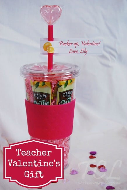 Valentine'S Day Gift Ideas For School
 Teacher Valentine s Day Gift Idea Drink Tumbler