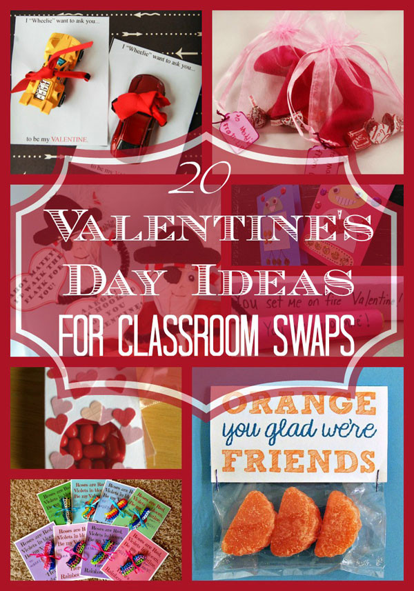 Valentine'S Day Gift Ideas For School
 20 Valentine s Day Ideas for Classroom Gifts and More