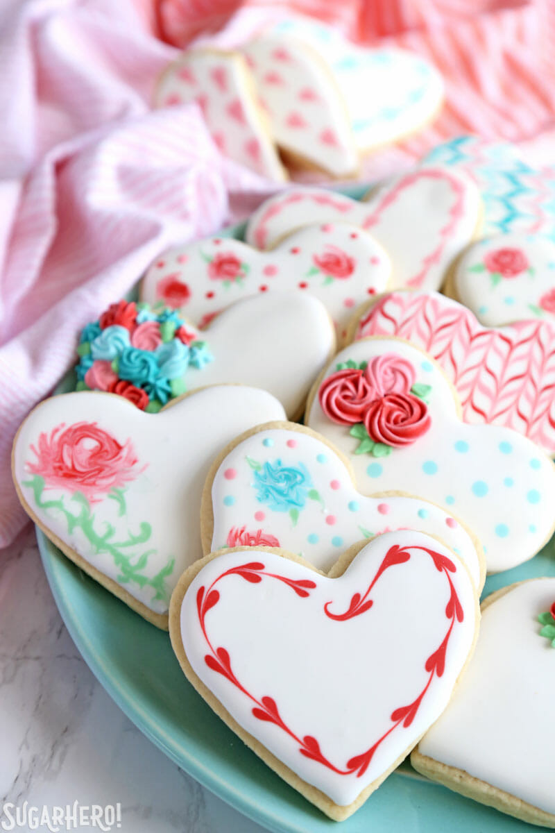 Valentine'S Day Sugar Cookies
 Valentine s Day Sugar Cookies SugarHero
