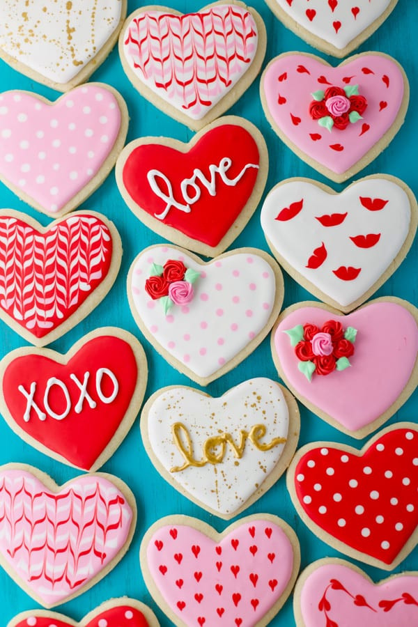 Valentine'S Day Sugar Cookies
 Valentine s Day Sugar Cookies Mom Loves Baking