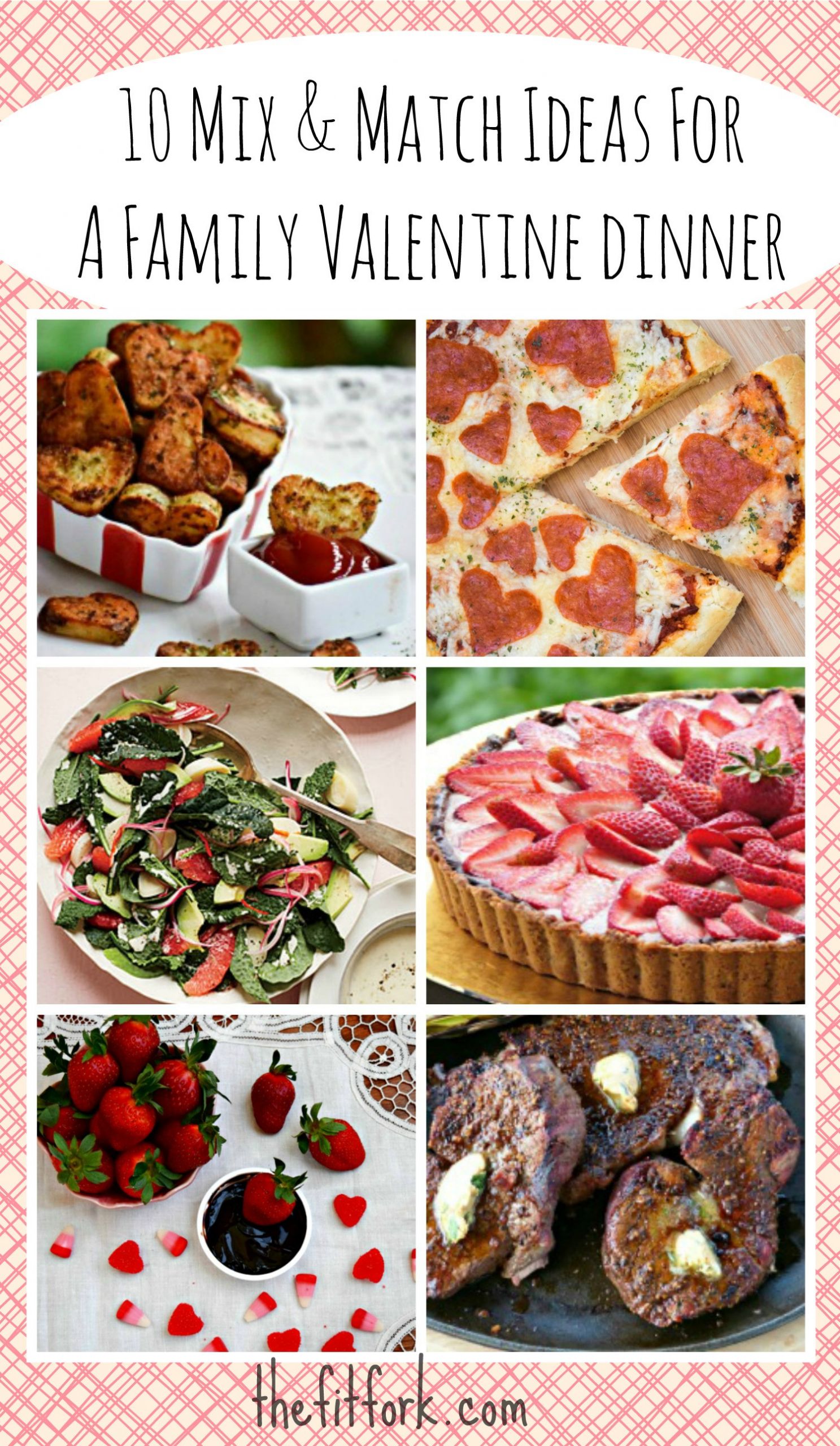 Valentine'S Dinner Ideas For Family
 Fast Fit Family Valentine Dinners – Mix and Match Menu