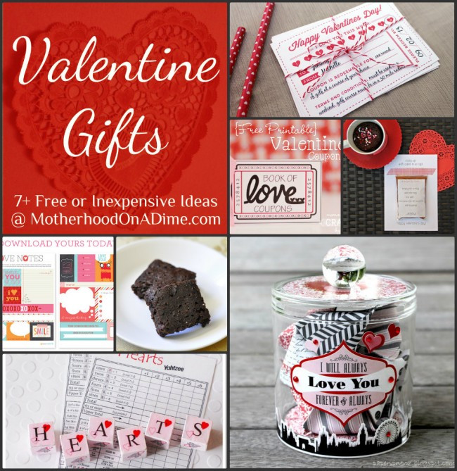 Valentines Cheap Gift Ideas
 Free & Inexpensive Homemade Valentine Gift Ideas Kids