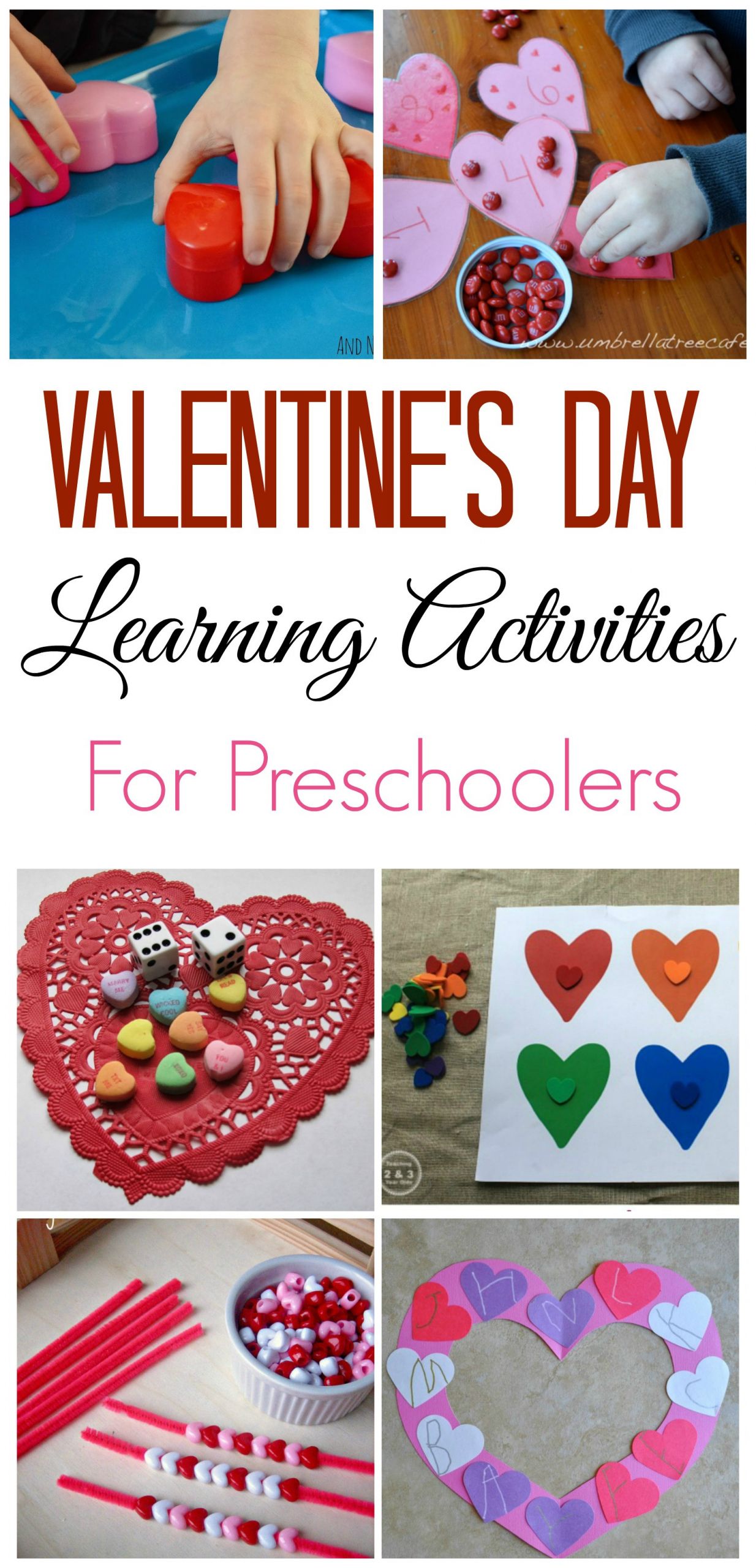 Valentines Day Activities For Preschoolers
 Valentine s Day Learning Activities for Preschoolers