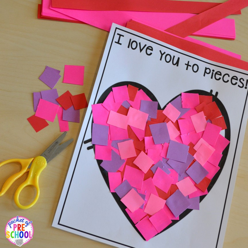 Valentines Day Activities For Preschoolers
 Valentine s Day Themed Centers and Activities Pocket of