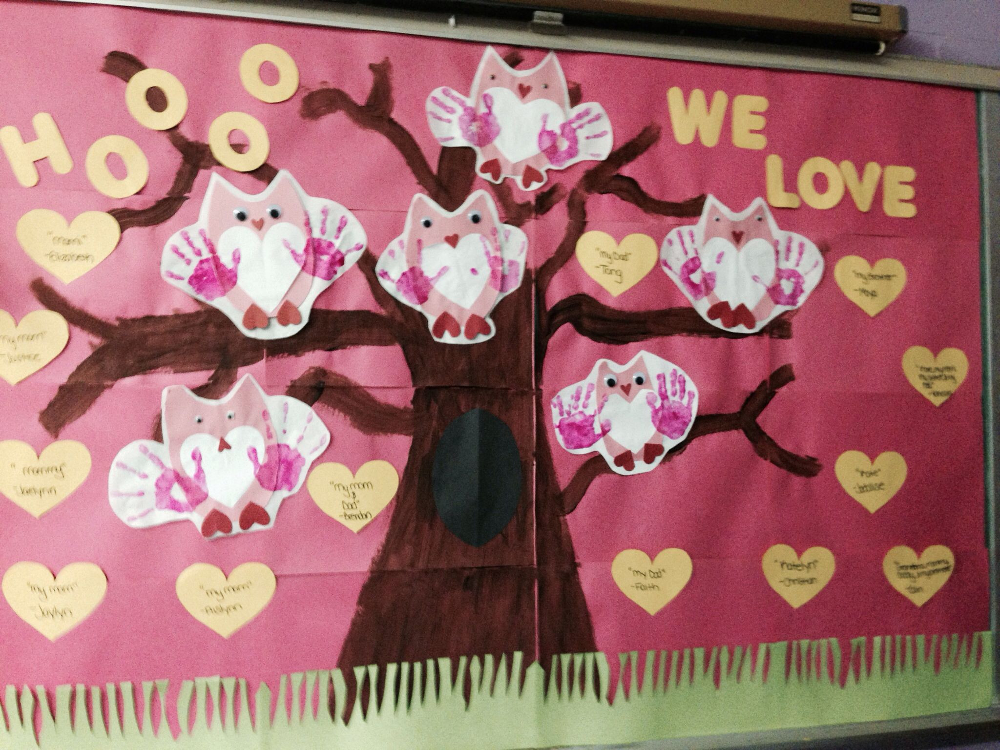 Valentines Day Bulletin Board Ideas For Preschool
 Valentines Day Bulletin board "Owl always love you