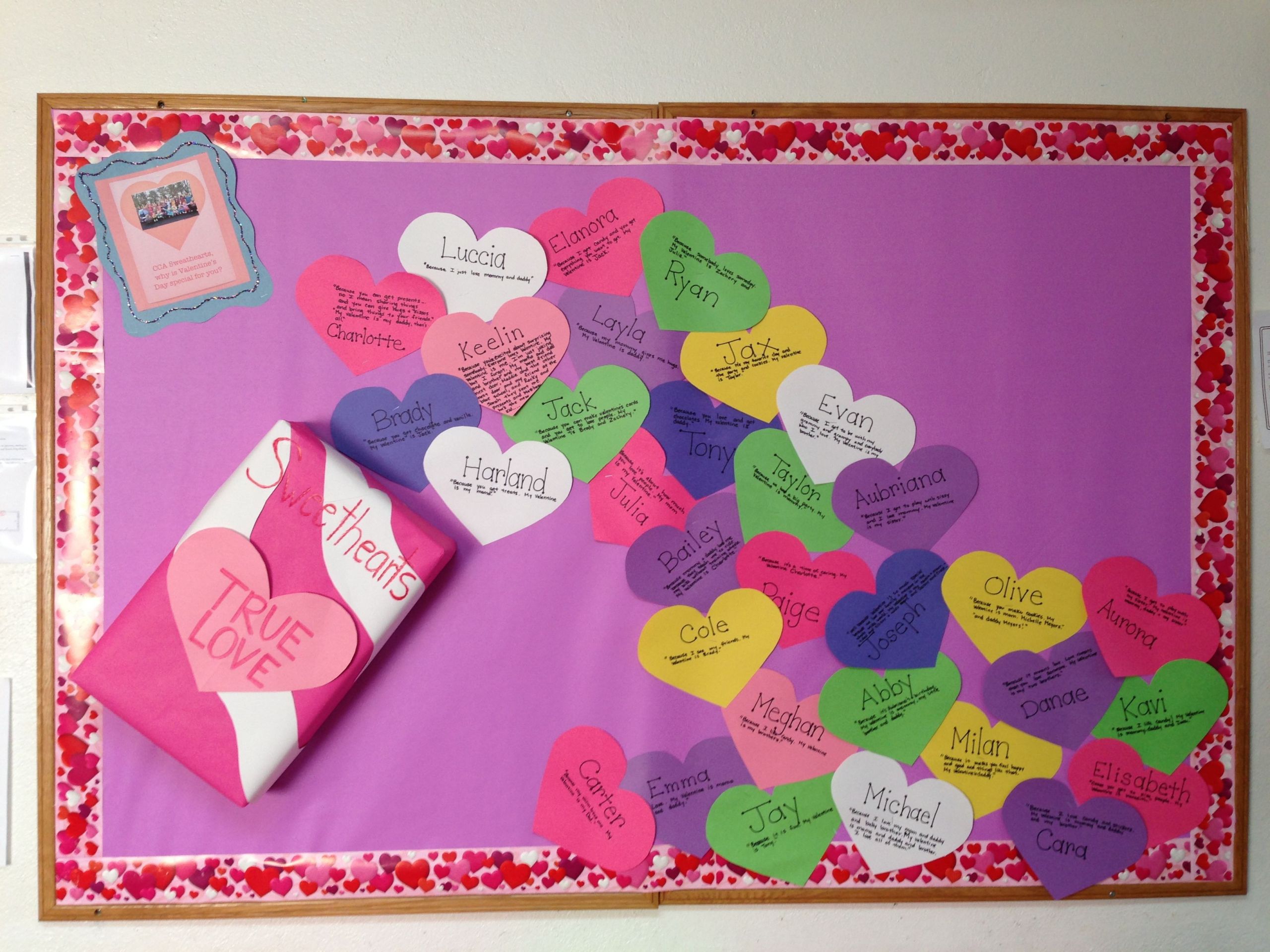 Valentines Day Bulletin Board Ideas For Preschool
 Pin on Clifton children s academy centreville