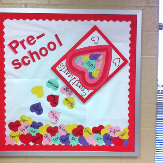 Valentines Day Bulletin Board Ideas For Preschool
 Valentines day bulletin board