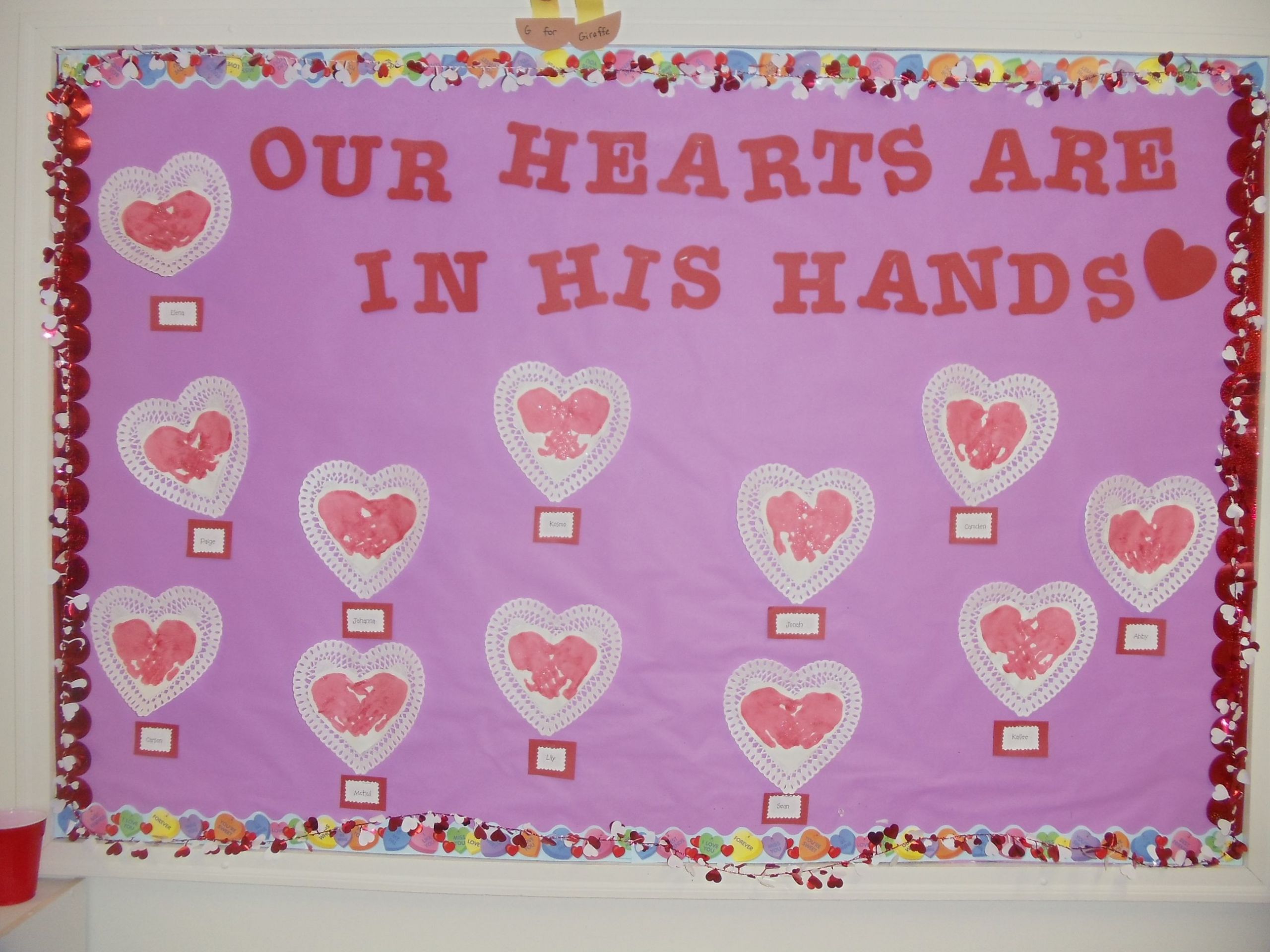 Valentines Day Bulletin Board Ideas For Preschool
 Valentine s bulletin board Valentine s