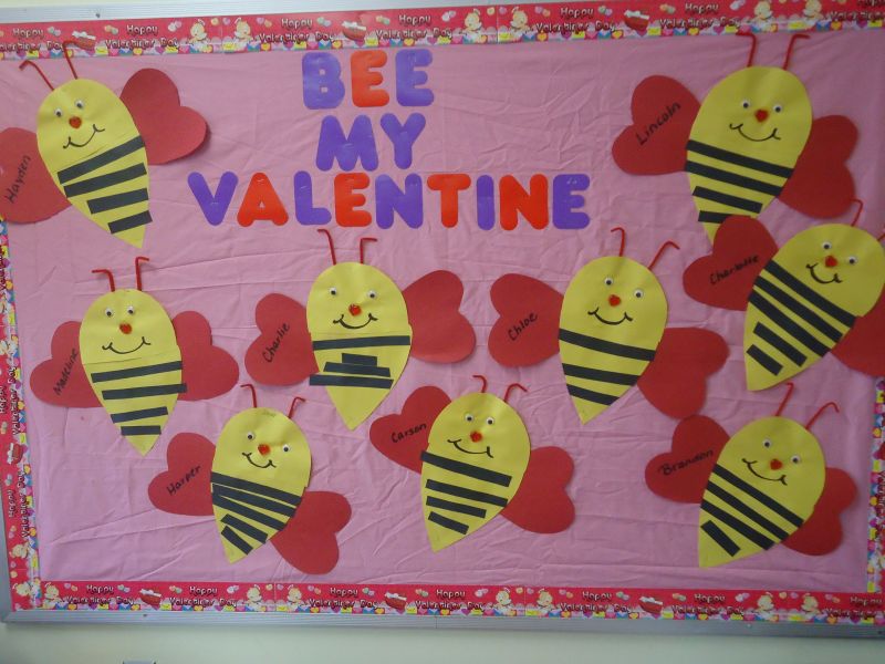 Valentines Day Bulletin Board Ideas for Preschool Inspirational February Valentines Preschool Bulletin Boards