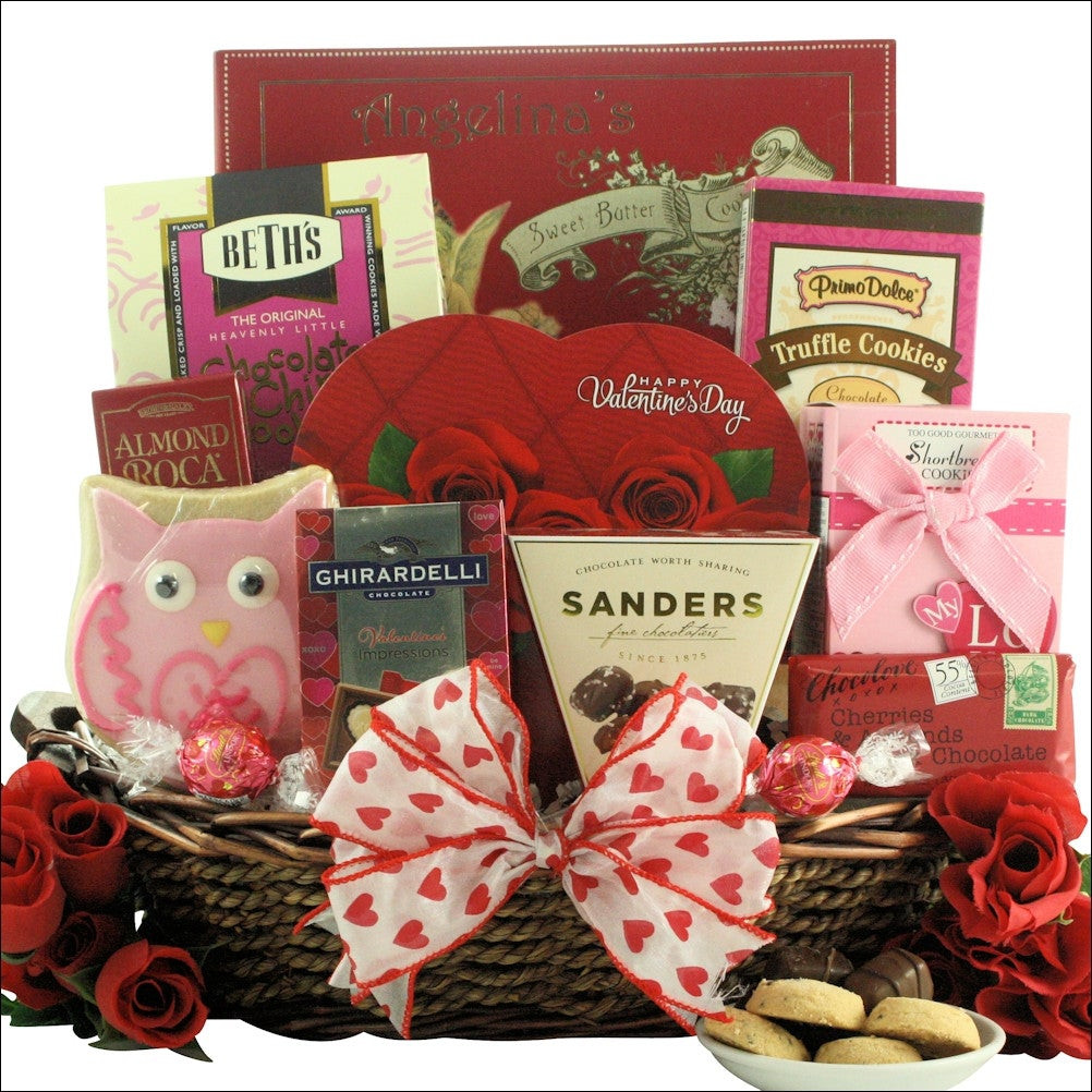 Valentines Day Candy Gift
 Valentine s Day Chocolate & Sweets Gift Basket