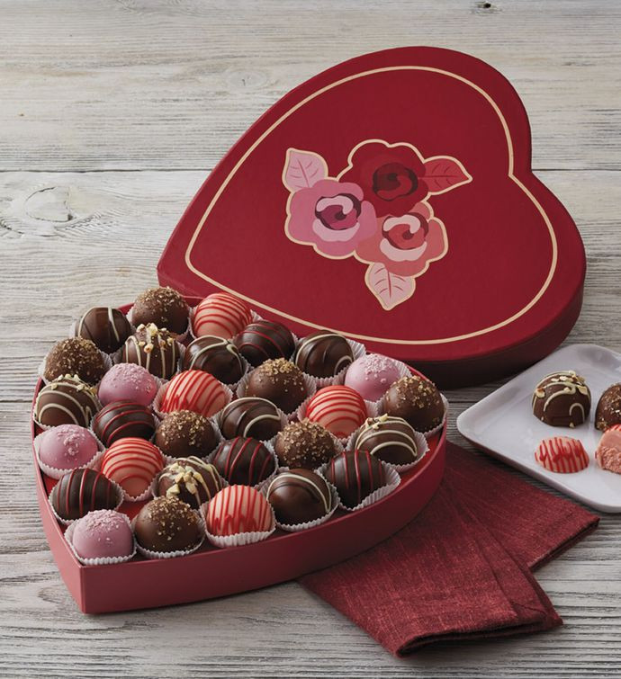 Valentines Day Candy Gift
 Valentine s Day Chocolate Truffles