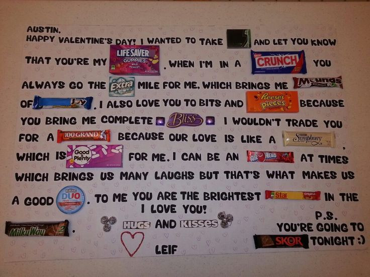 Valentines Day Candy Sayings
 Valentines day candy card A super fun easy and