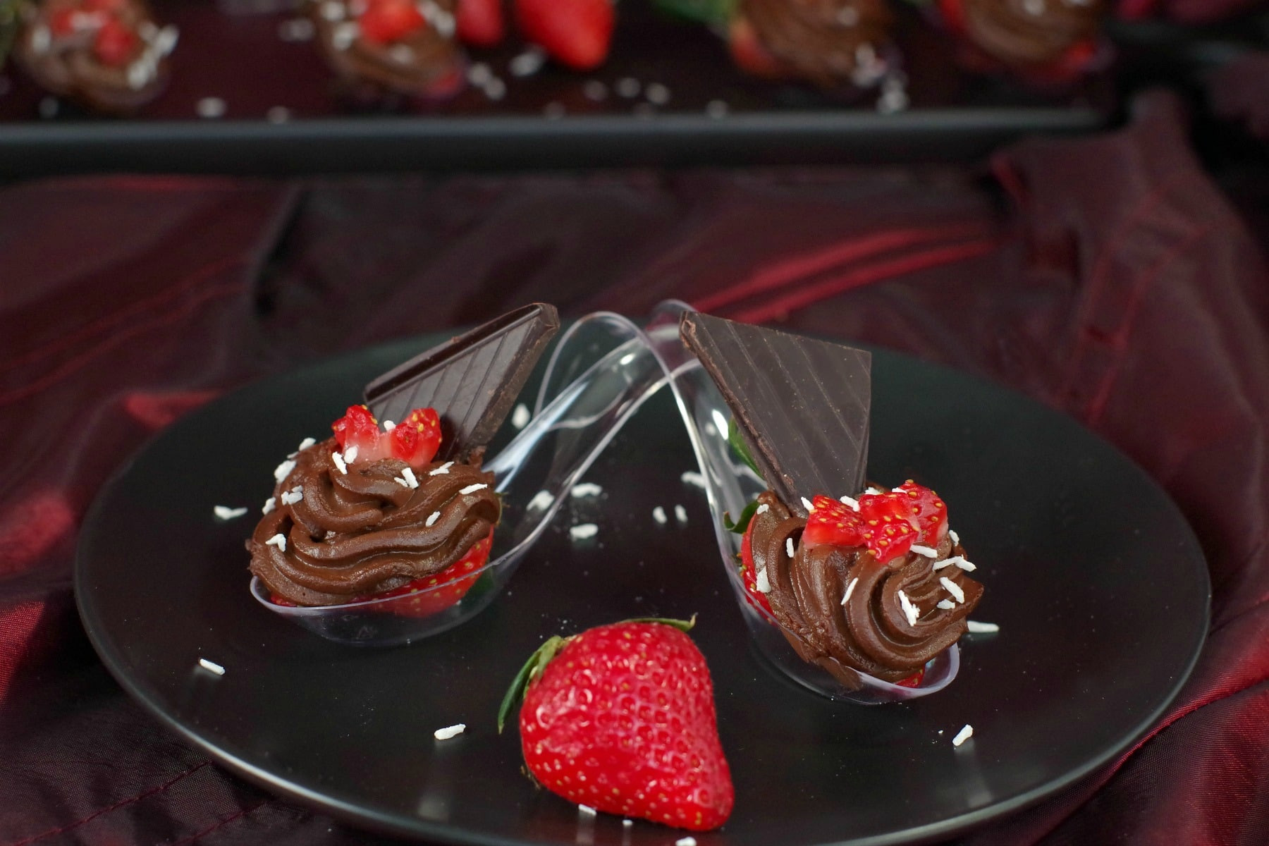 Valentines Day Chocolate Desserts
 Chocolate Avocado Mini Desserts Valentine s day Food