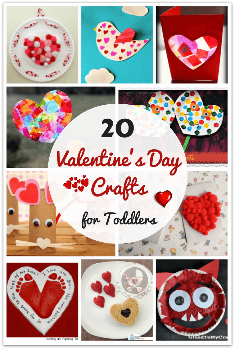 Valentines Day Crafts
 20 Easy Valentine s Day Crafts for Toddlers