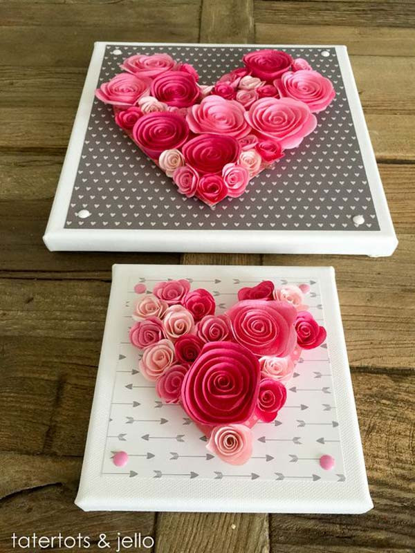 Valentines Day Crafts
 32 Easy and Cute Valentines Day Crafts Can Make Just e