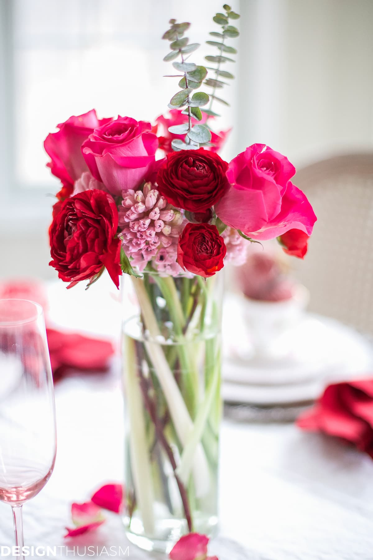 Valentines Day Decor Ideas
 Valentine s Day Decorations Plush Velvet Hearts Tablescape