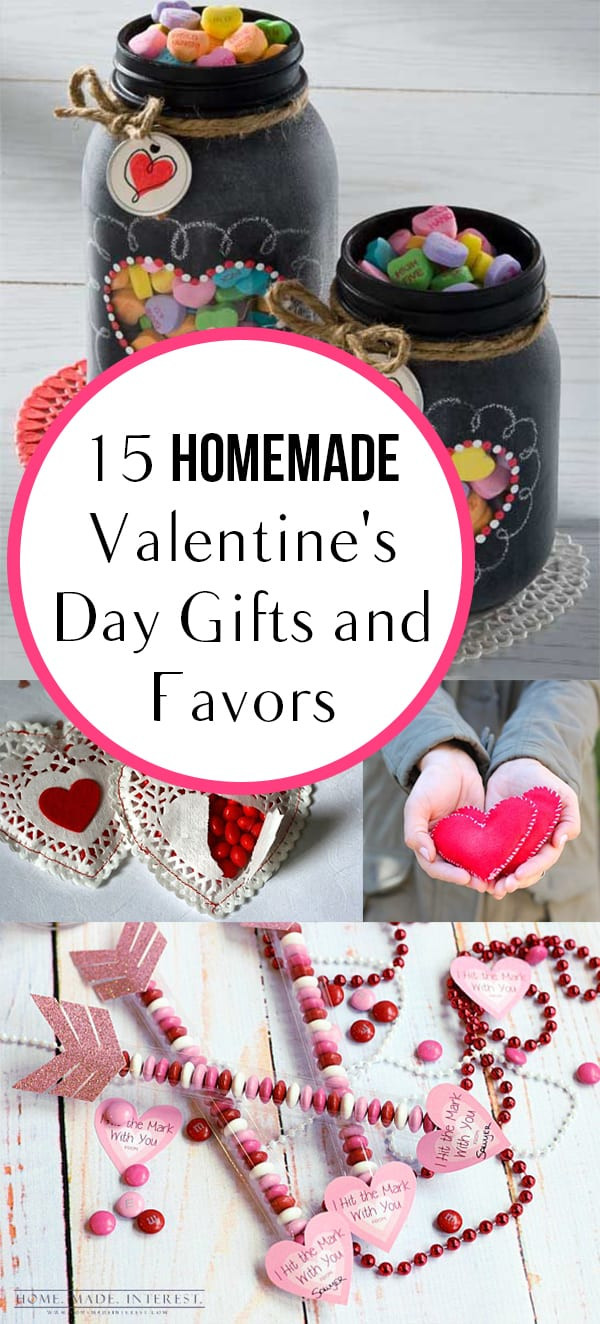 Valentines Day Diy Gift
 15 Homemade Valentine’s Day Gifts and Favors