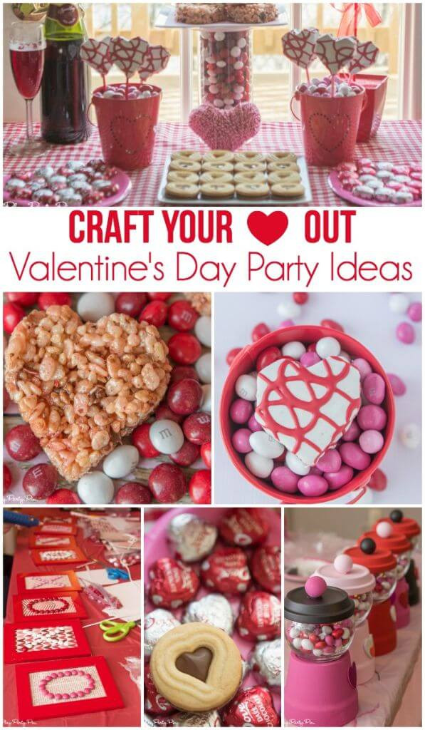 Valentines Day Event Ideas
 Craft Your Heart Out Valentine s Day Party Ideas