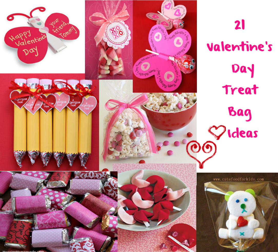 Valentines Day Food Gifts
 Cute Food For Kids Valentine s Day Treat Bag Ideas