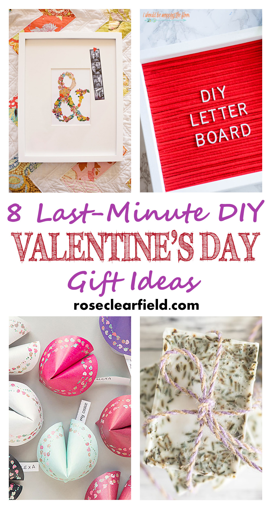 Valentines Day Gift Ideas Homemade
 Last Minute DIY Valentine s Day Gift Ideas • Rose Clearfield